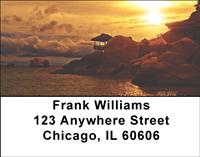 Bungalow Sunsets Address Labels