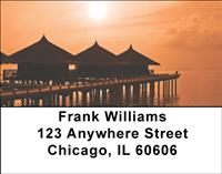 Bungalow Sunsets Address Labels