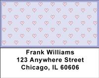 Simple Hearts Address Labels