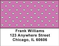 Simple Hearts Address Labels