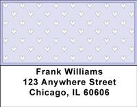 Simple Hearts Address Labels