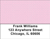 Pink Hearts Address Labels