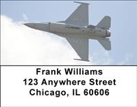 F-16 Fighter Jets Address Labels