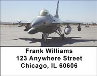 F-16 Fighter Jets Address Labels