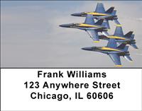 Blue Angels Address Labels