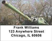 Army Tanks Address Labels