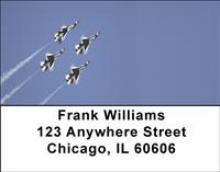 Air Force Thunderbirds Address Labels