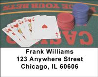 Royal Flush Address Labels