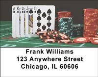 Royal Flush Address Labels