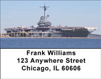 Navy Battleships Address Labels