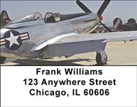 World War II Planes Address Labels