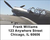 World War II Planes Address Labels