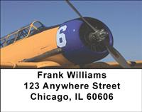 World War II Planes Address Labels