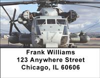 Marine Helicopters Address Labels