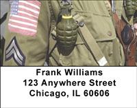 World War II Gear Address Labels
