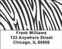Zebra Stripes Address Labels