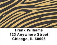 Zebra Stripes Address Labels