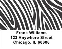 Zebra Stripes Address Labels
