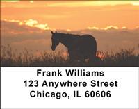 Twilight Horse Address Labels