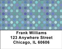 Fabric Dots Address Labels