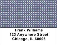 Fabric Dots Address Labels