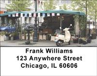Vintage Scooters Address Labels