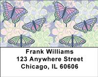 Delicate Butterflies Address Labels