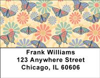 Delicate Butterflies Address Labels