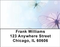 Bokeh Butterflies Address Labels