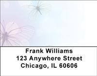 Bokeh Butterflies Address Labels