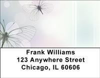 Bokeh Butterflies Address Labels