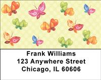 Modern Butterflies Address Labels