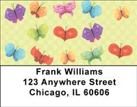 Modern Butterflies Address Labels