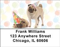 Silly Pugs Address Labels