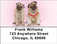 Silly Pugs Address Labels