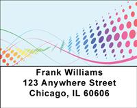 Artistic Dots Address Labels