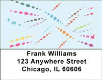 Artistic Dots Address Labels