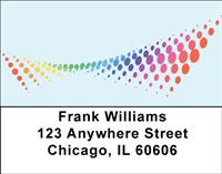 Artistic Dots Address Labels