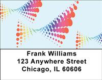 Artistic Dots Address Labels