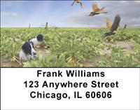 Hunting Dogs Address Labels