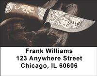 Hunting Knives Address Labels