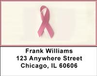 Pink Ribbon Address Labels