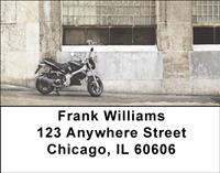 Motorcycle Favorites Address Labels