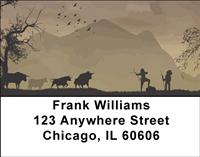 African Hunters Address Labels