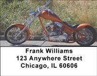 Custom Motorcycles Address Labels