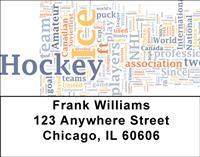 Ice Hockey Address Labels