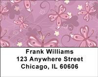 Whimsical Butterflies Address Labels