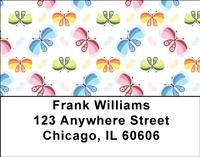 Playful Butterflies Address Labels