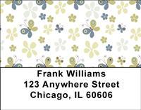 Playful Butterflies Address Labels