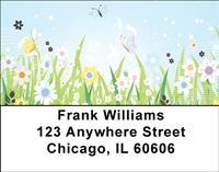Butterflies In The Meadow Address Labels